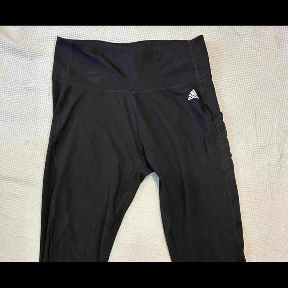 Adidas Cropped Aroready‎ Leggings Women's Size L